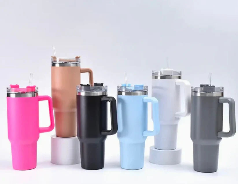 Stainless Steel Vacuum Cup Thermal Mug For Ice Coffee Travel Car Cup (random Color)