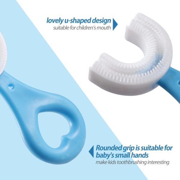 V360 Degree U-shaped Baby Toothbrush