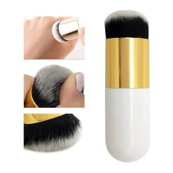 Make-up Fixer Brush, Foundation Brush, Foundation Blender, Flat Cream Makeup Brush, Premium Quality Makeup Brush (random Color