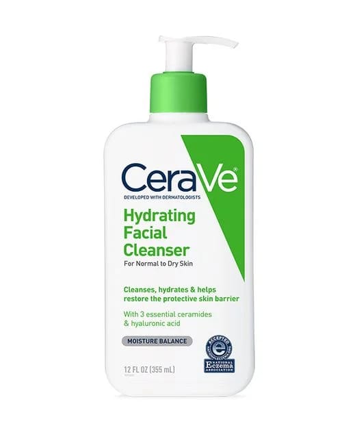 Cerave Hydrating Cream To Foam Cleanser For Normal To Dry Skin 473Ml