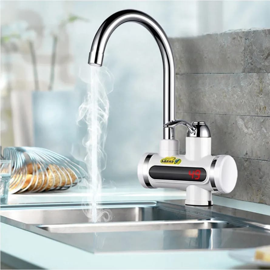 Without Shower Electric Hot Water Heater Faucet Kitchen Instant Heating Tap Water