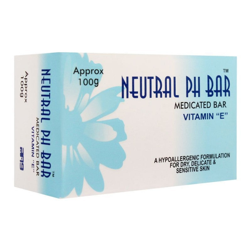 Neutral PH Medicated Soap Bar, 100g